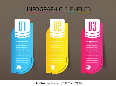 modern text box template, banner Infographics