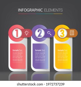 modern text box template, banner Infographics