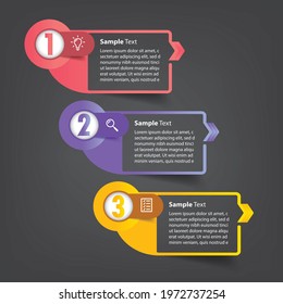 modern text box template, banner Infographics