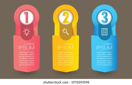 modern text box template, banner Infographics