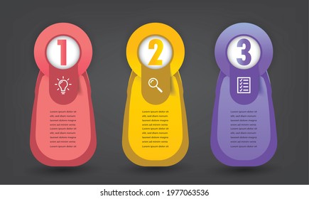 modern text box template, banner Infographics