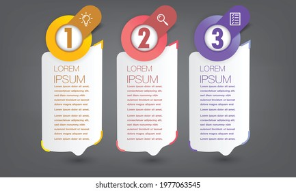 modern text box template, banner Infographics
