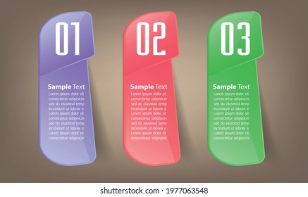 modern text box template, banner Infographics
