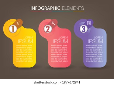 modern text box template, banner Infographics