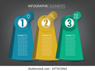 modern text box template, banner Infographics