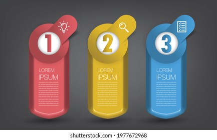modern text box template, banner Infographics