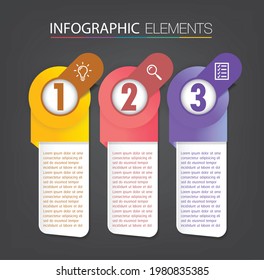 modern text box template, banner Infographics