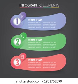 plantilla moderna de cuadro de texto, pancarta Infografías
