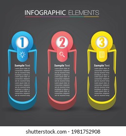 modern text box template, banner Infographics