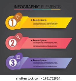 modern text box template, banner Infographics