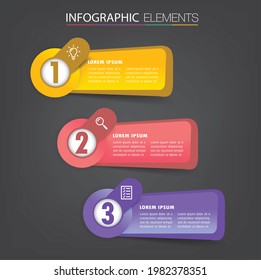 modern text box template, banner Infographics