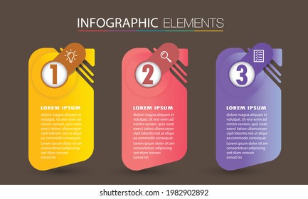 modern text box template, banner Infographics
