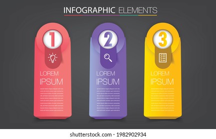 plantilla moderna de cuadro de texto, pancarta Infografías
