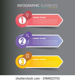 plantilla moderna de cuadro de texto, pancarta Infografías