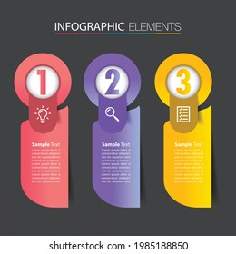 modern text box template, banner Infographics