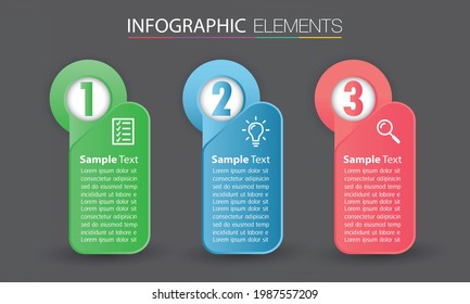 modern text box template, banner Infographics
