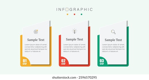 modern text box template, banner Infographics	