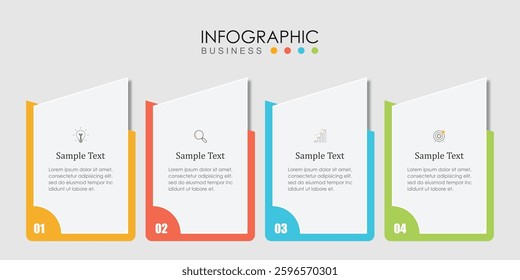 modern text box template, banner Infographics	