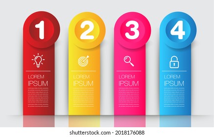 plantilla moderna de cuadro de texto, banner de infografía, línea de tiempo
