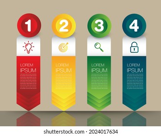 plantilla moderna de cuadro de texto, banner de infografía 