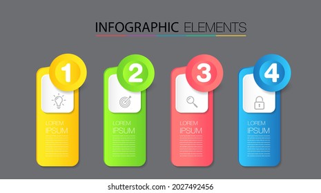 plantilla moderna de cuadro de texto, banner de infografía 