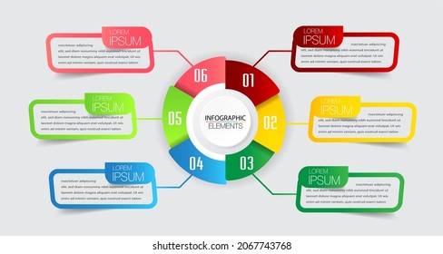 plantilla moderna de cuadro de texto, banner de infografía 