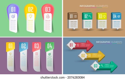 plantilla moderna de cuadro de texto, banner de infografía 