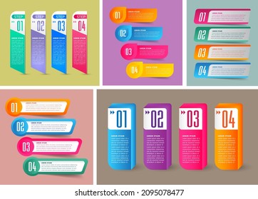 plantilla moderna de cuadro de texto, banner de infografía 