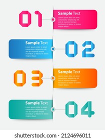 plantilla moderna de cuadro de texto, banner de infografía