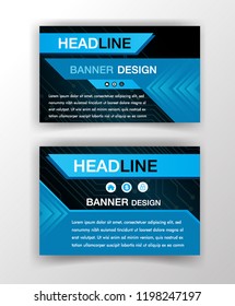 modern text box template for website computer graphic technology, banner Infographics