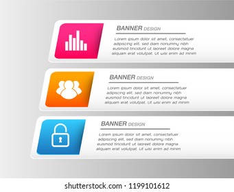 modern text box template for website computer graphic technology, banner Infographics, timeline