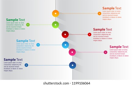 modern text box template for website computer graphic technology, banner Infographics, timeline