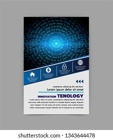 modern text box template for website computer graphic technology, banner Infographics
