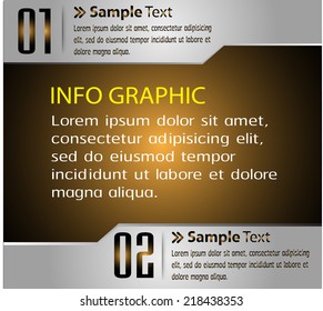 modern text box template for website graphic internet and business.