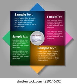 modern text box template for website graphic internet business and computer.