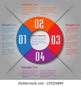 modern text box template for website graphic, computer and technology. 