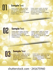 modern text box template for website computer graphic and internet, numbers. Defocused Light, Flickering Lights, Vector abstract festive background