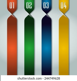 modern text box template for website computer graphic technology and internet, numbers. 