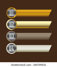 modern text box template for website computer graphic technology and internet, numbers. 