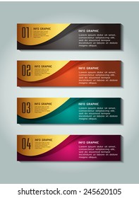 modern text box template for website computer graphic technology and internet, numbers.