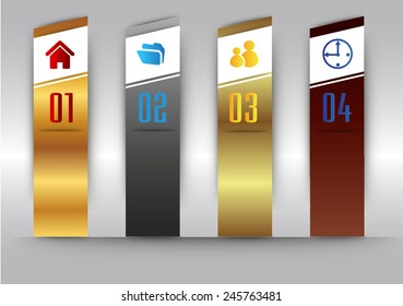 modern text box template for website computer graphic technology and internet, numbers.
