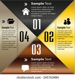 modern text box template for website computer graphic technology and internet, numbers.