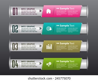 modern text box template for website computer graphic technology and internet, numbers.