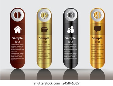 modern text box template for website computer graphic technology and internet, numbers.