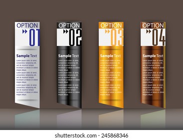 modern text box template for website computer graphic technology and internet, numbers.