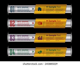 modern text box template for website computer graphic technology and internet, numbers