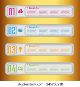modern text box template for website computer graphic technology and internet, numbers.