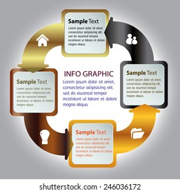 modern text box template for website computer graphic technology and internet, numbers.
