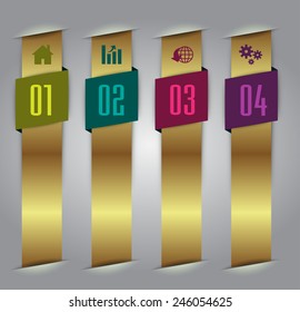 modern text box template for website computer graphic technology and internet, numbers.