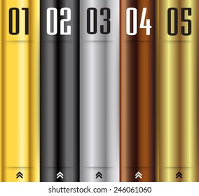 modern text box template for website computer graphic technology and internet, numbers.